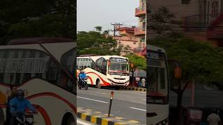 Arjunrath  Belahiya  Kathmandu  goviral kathmandubus busjourney youtubeshorts travel [upl. by Odilia]