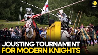 Medieval Jousting returns to modernday Britain  WION Originals [upl. by Komarek925]