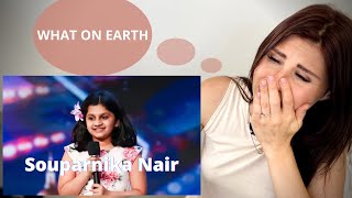 Stage Presence coach reacts to Simon STOPS 10 YearOld Souparnika Nair MidWay on British Got Talent [upl. by Irami402]