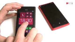 Techno Fight  Lumia 920 vs HTC 8X [upl. by Anitnatsnoc933]