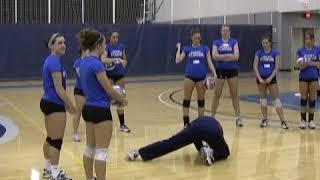 Volleyball Defensive Moves Progression [upl. by Anahsit]