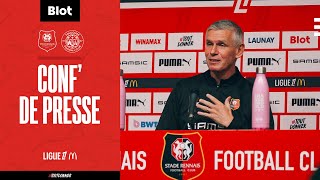 📽🎙 J11  Stade Rennais FC  Toulouse FC  Conférence de presse davantmatch [upl. by Imot]