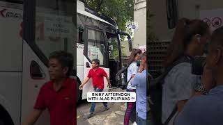 Day 4 Alas Pilipinas arrives at the Rizal Memorial Coliseum  OSOnTheSpot [upl. by Odnolor]