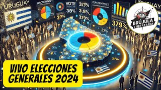 🔴 EN VIVO Elecciones Uruguay 2024  Resultados y Análisis en tiempo real 🗳️ [upl. by Ecnav417]