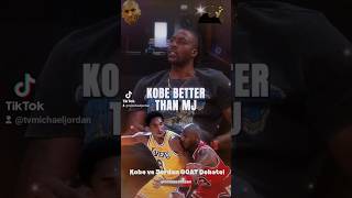 KOBE VS JORDAN GOAT DEBATE [upl. by Homovec]