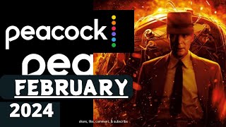 New on Peacock February 2024 [upl. by Haliak]