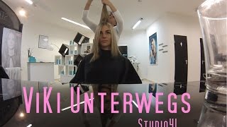 Ansatz färben  Viki unterwegs beim Friseur [upl. by Leiruh]