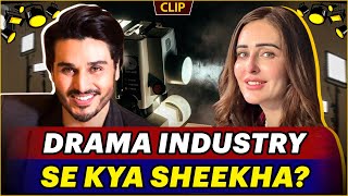 Drama Industry Se Kya Sheekha  Sidra Niazi  Ahsan Khan  Lo Karlo Baat  Clip [upl. by Kaczer]