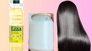 APENAS 3 INGREDIENTES PARA ALISAR SEU CABELO POR UM BOM TEMPO E ACABAR DE VEZ COM O RESSECANENTO [upl. by Ynohtn664]