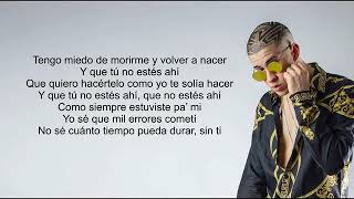 Vuelve  Bad Bunny ft Daddy Yankee  AUDIO y LETRA [upl. by Shugart]