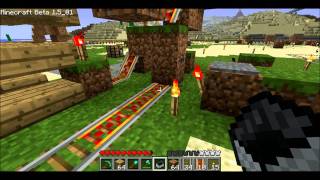 Buttonless Boosterless Pez Dispenser Minecart Station Using Blehs Door Trick [upl. by Ahsinwad]