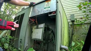 Dirty AC unit quits working [upl. by Vatsug987]