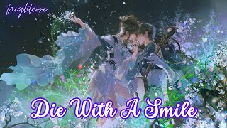 Die With A Smile Bruno Mars amp Lady Gaga Nightcore  Lyrics [upl. by Mihar]