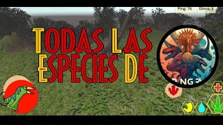 Todas las especies de Pangea Primal Age PPA 🏝️🦖 [upl. by Aciretehs]