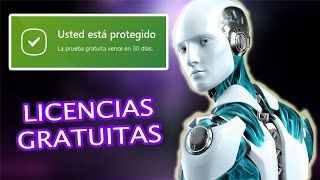 Generar y ACTIVAR Licencias para Antivirus ESET NOD32 y SMART SECURITY  LICENCIAS ORIGINALES 2024 [upl. by Aihselat592]