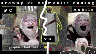 Granny PC vs mobile ending [upl. by Lebezej]