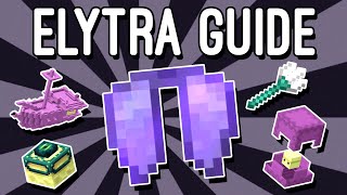 Minecraft Elytra Guide  How to Find amp Use Elytra  No Nonsense All Versions [upl. by Suicul]