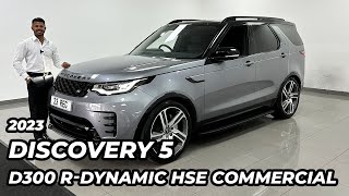 2023 Land Rover Discovery D300 RDynamic HSE Commercial VAT Q [upl. by Erny]