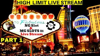 5000 High Limit Slot Play wMGSlots 21 From LAS VEGAS [upl. by Ryle]