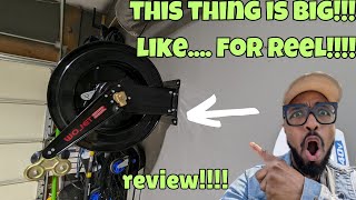 Wojet Pressure Washer Hose Reel review [upl. by Nhor]