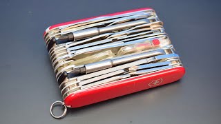 Worlds Largest Swiss Army Knife  64 Functions [upl. by Swigart677]