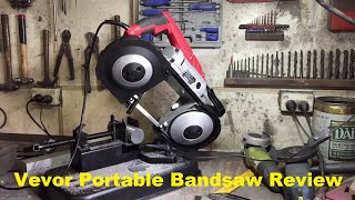 Vevor Portable Metal Cutting Bandsaw Review [upl. by Martreb917]