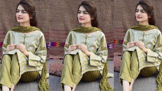 Beautiful girl Kainat Faisal dressing style 2020 [upl. by Eeralav62]