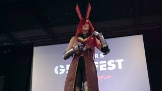 Concours cosplay Angers GeekFest 2021  Erza Scarlett [upl. by Hittel]