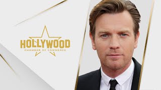 Ewan McGregor Walk of Fame Ceremony [upl. by Aihtnys]