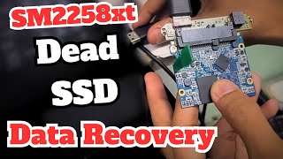 Recover Data From SM2258XT SSD Without MRT Tool or PC3000  Case Study  Intersoft  Data Recovery [upl. by Sirama]