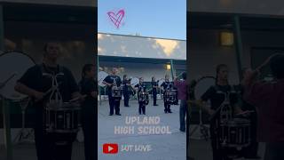 Upland High School Opener SCSBOA marchingband band drumline [upl. by Schertz]