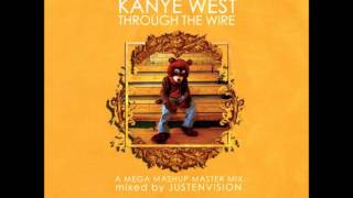 JUSTENVISION  Through The Wire A Kanye West Mega Mashup Master Mix [upl. by Hutchins647]