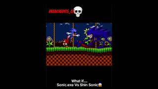 Sonicexe Vs Shin Sonic edit sonic wisedit sonicexe shinsonic edits horror whatif [upl. by Cowie]