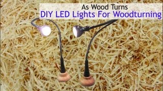 DIY LED Lights For Woodturning [upl. by Nivek]