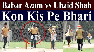 Babar Azam Batting Practice In stalions Camp  Babar Azam vs Ubaid Shah  Champions Cup [upl. by Weiler509]