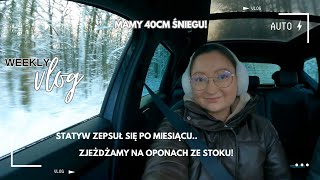 ZJEŻDŻAMY NA OPONACH ZE STOKU ZIMA ❄️❄️ SZOTKA VLOG 0124 ❄️❄️ [upl. by Nimzay]