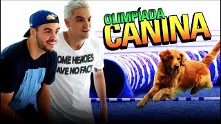 DESAFIO CANINO DISPUTA INCRÍVEL COM NOSSOS CACHORROS [upl. by Chun]