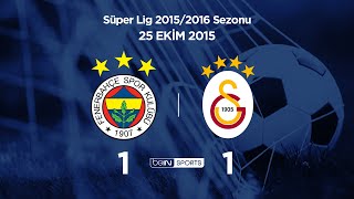 25102015  FenerbahçeGalatasaray  11 [upl. by Atsed]