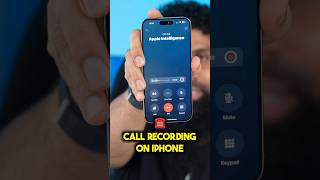 iPhone Call Recording on iOS 181 shorts [upl. by Mattias]