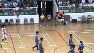 A Boys Bball Final 18 May 12  HCI v AJC Q1 [upl. by Eelik888]