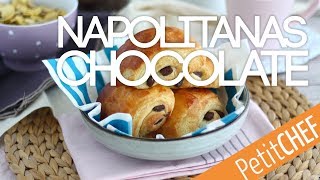 Napolitanas de chocolate caseras  Petitchef [upl. by Aziram]