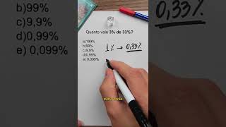 Porcentagem de porcentagem 🔥 porcentagem matemática concursos [upl. by Scott]