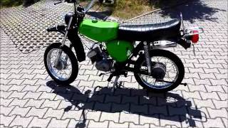 simson s51  soundcheck ohne Endschalldämpfer [upl. by Auqeenwahs552]