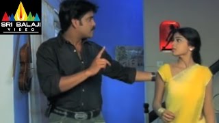 Nenunnanu Movie Shriya amp Nagarjuna Funny Scene  Nagarjuna Aarti Shriya  Sri Balaji Video [upl. by Annahahs471]