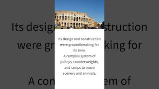 The Colosseum A Symbol of Ancient Romes Power amazingfacts historicalmonument didyouknowfacts [upl. by Suedaht]