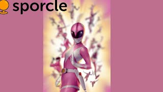 Sporcle Pink Ranger Quiz [upl. by Annavoj564]