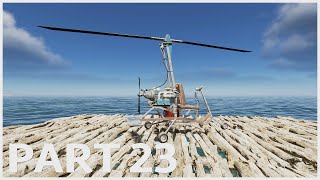 Stranded Deep PS5 Walkthrough Gameplay Part 23 Building The Gyrocopter  Full Game [upl. by Obnukotalo995]