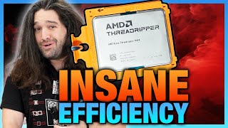 Crazy Efficient AMD Threadripper 7980X amp 7970X CPU Review amp Benchmarks [upl. by Cristoforo]