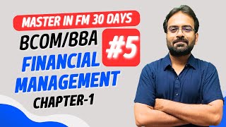 Financial Management Chapter1  Part5 Risk and Return  BCOM Sem 3  CWG for BCOM [upl. by Barrow]