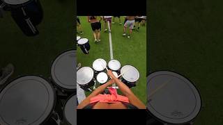 Mandarins DragonQ 2024  722 Rehearsal drumline drums drumcorps band marchingband drummer [upl. by Oneal]